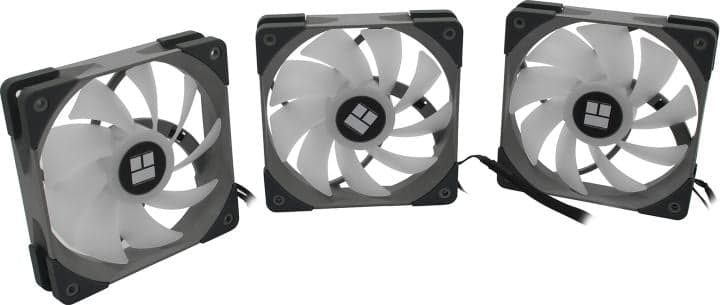 Thermalright TL-C12Sx3 (4пин, 120x120x25мм 3шт, 25.6дБ, 1500 об/мин)