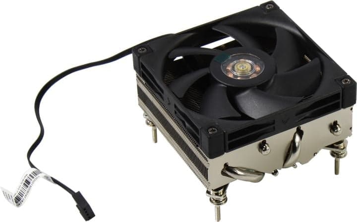 Deepcool <R-AN400-SRWNMN-G> AN400 (4пин, 115x/1200/1700/AM4/AM5, 23.2дБ, 500-2950об/мин, Al+тепл.трубки)