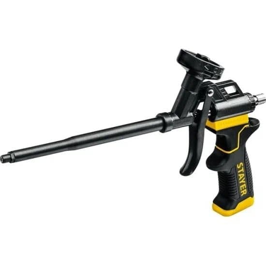 STAYER Black PRO, тефлоновый пистолет для монтажной пены, Professional