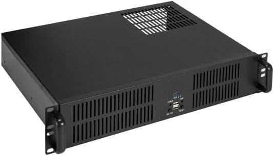 EX298278RUS Серверный корпус ExeGate Pro 2U350-33 <RM 19", высота 2U, глубина 350, БП 800ADS, 2*USB+1* USB3.0>