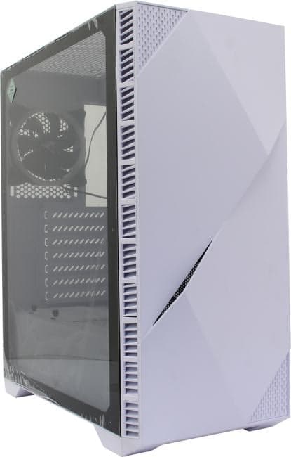 Miditower ZALMAN <Z3 Iceberg White> ATX без БП