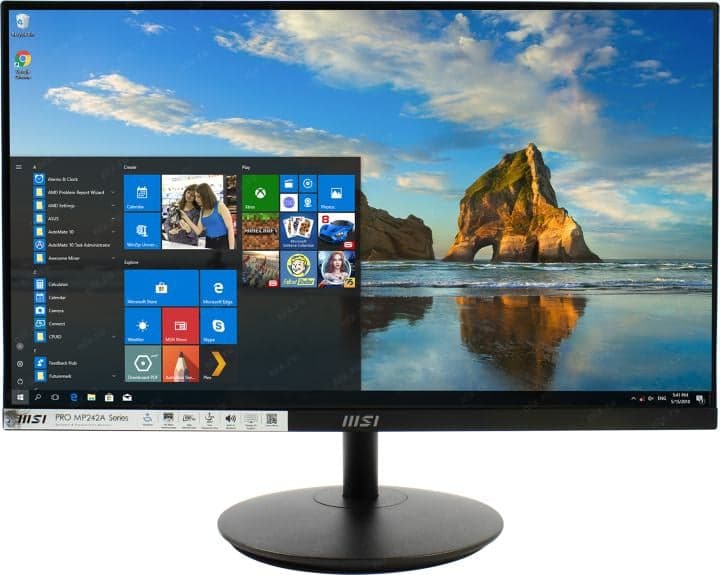 23.8" ЖК монитор MSI PRO MP242A <Black> (LCD, 1920x1080, D-Sub,HDMI, DP)