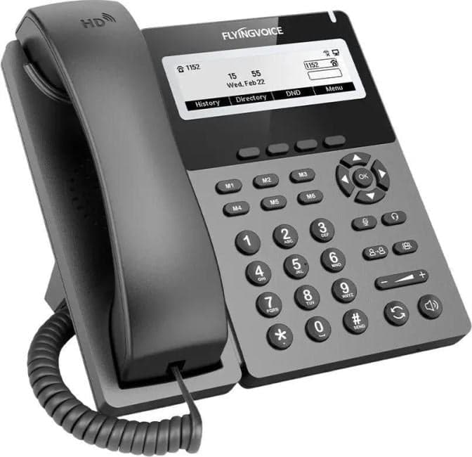Телефон IP Flyingvoice P22G серый