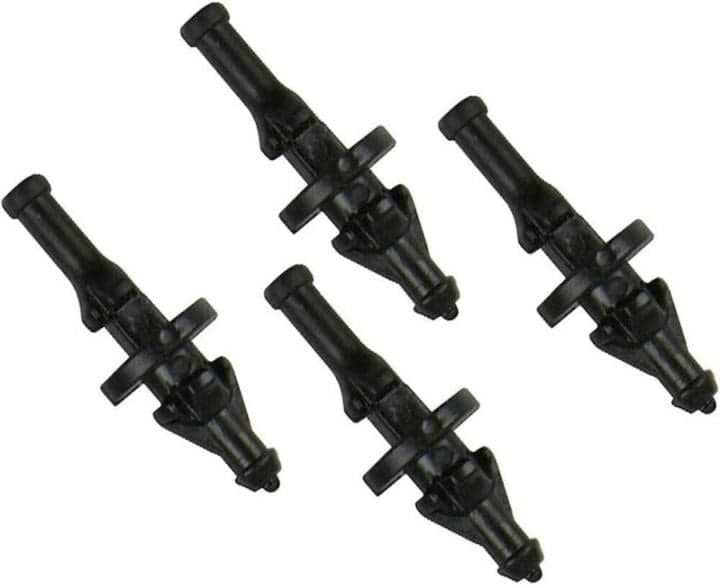 LAMP-RS3002 Резиновые стойки для монтажа вентиляторов Lamptron Rubber Screw for Open Chasis Fan,Black;4pcs as a pack