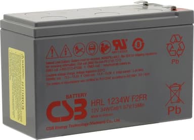 Аккумулятор CSB HRL 1234W F2FR (12V, 9Ah) для UPS