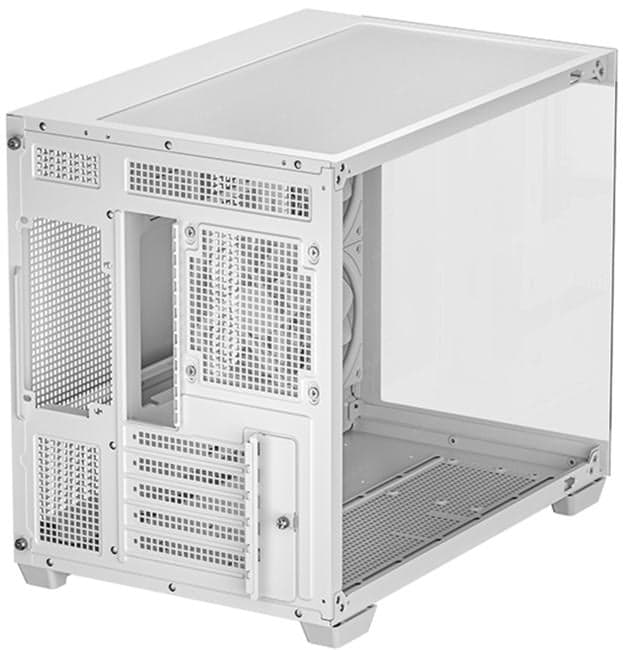 CG330 3F WH Корпус Deepcool без БП, боковое окно (панорама), 3x120mm ARGB PWM вентилятора, белый, mATX