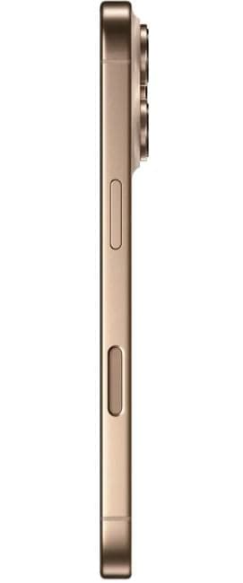 MYLQ3ZA/A Смартфон Apple A3294 iPhone 16 Pro 128Gb бежевый титан моноблок 3G 4G 2Sim 6.3" 1206x2622 iOS 18 48Mpix 802.1
