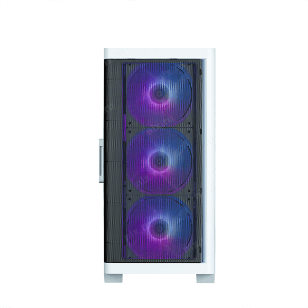 Minitower ZALMAN <M4 White> microATX без БП, с окном