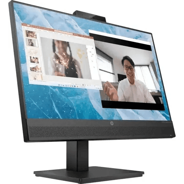 678U5AS Монитор HP 23.8" M24m черный 16:9 M/M Cam матовая HAS Piv / DP FHD USB 6.3кг
