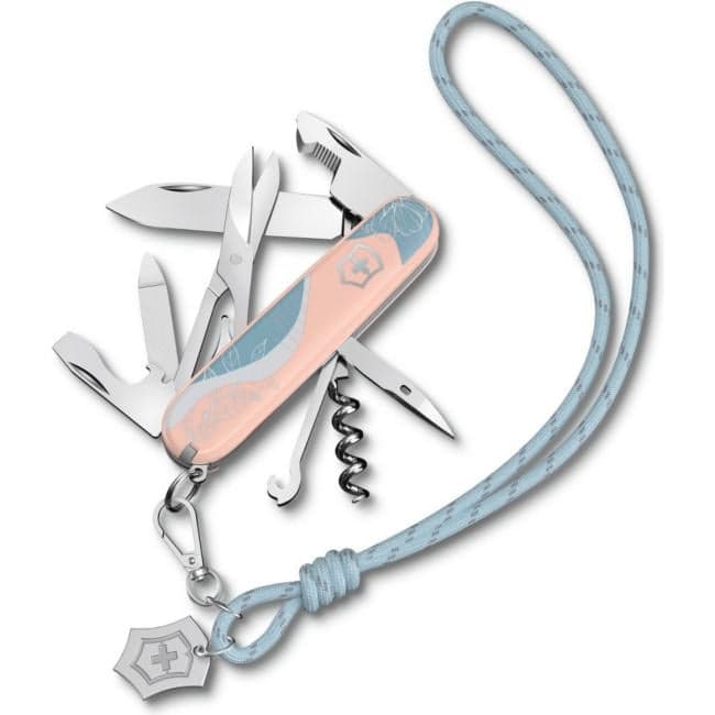 Нож перочинный Victorinox Companion Paris Style (1.3909.E221) 91мм 16функц. розовый с чехлом подар.коробка