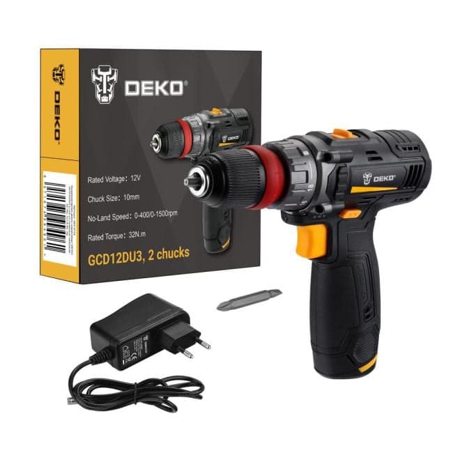 Deko GCD12DU3 <063-4114> Аккум. дрель-шуруповёрт