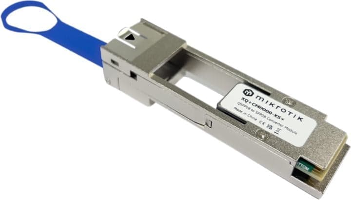 XQ+CM0000-XS+ MikroTik XQ+CM0000-XS+ Adapter from QSFP28(100G) to SFP28(25G)