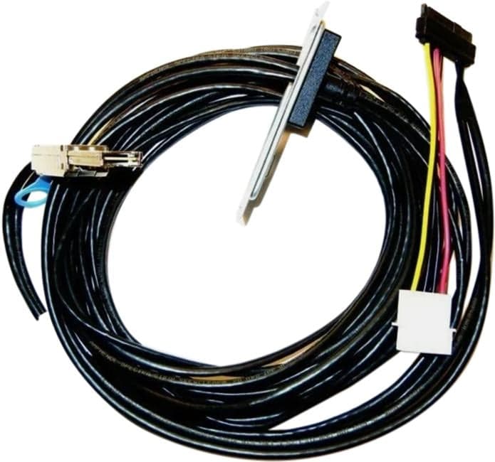 HPE 876804-B21 Кабель HPE HPE StoreEver 4m Mini SAS (SFF-8088) LTO Drive Cable for 1U Rack Mount Kit