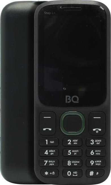 BQ 2440 Step L+ Black/Green (QuadBand, 2.4" 320x240, GSM+BT, microSD, 77г)