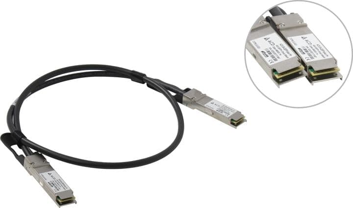 ACD <ACD-DA-QSFP-plus-1m> Пассивный 40G QSFP+ кабель 1м