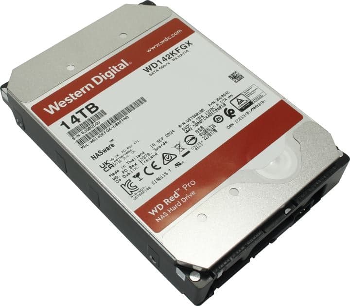 HDD 14 Tb SATA 6Gb/s Western Digital Red Pro <WD142KFGX> 3.5"