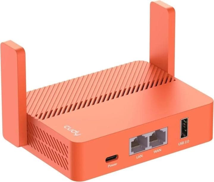 CUDY <TR1200> AC1200 Wireless Mini VPN Route (2xUTP 100Mbps, USB, 802.11b/g/n/ac)