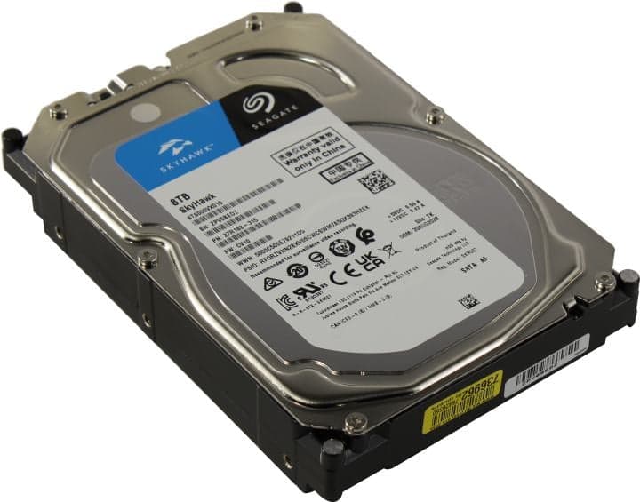 HDD 8 Tb SATA 6Gb/s Seagate SkyHawk <ST8000VX010> 3.5" 7200rpm 256Mb