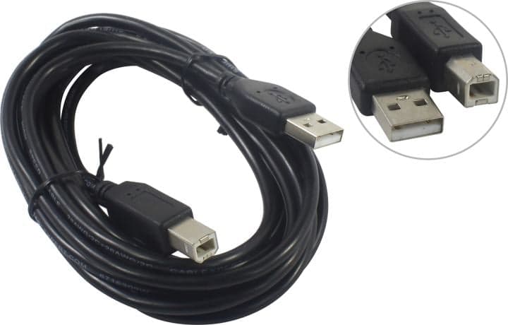 Cablexpert <CCP-USB2-AMBM-10> Кабель USB 2.0 A-->B 3м