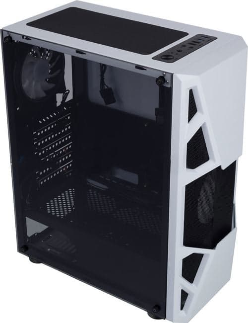 Корпус Formula CL-3303W RGB белый без БП ATX 2x120mm 2xUSB2.0 1xUSB3.0 audio bott PSU