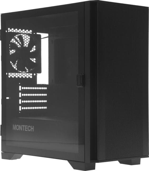 Корпус Montech AIR 100 LITE Black / mATX / 2x120mm fans / AIR100LB