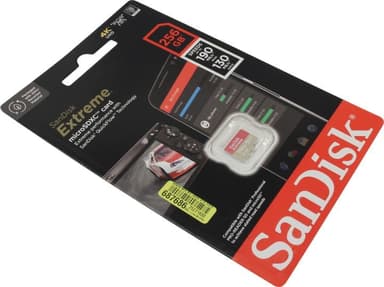 SanDisk Extreme <SDSQXAV-256G-GN6MN> microSDXC Memory Card 256Gb UHS-I U3 V30 A2