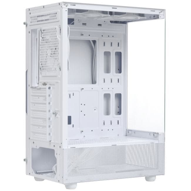 Корпус Formula Crystal Z1 PLUS белый без БП ATX 2x120mm 2xUSB2.0 1xUSB3.0 audio bott PSU