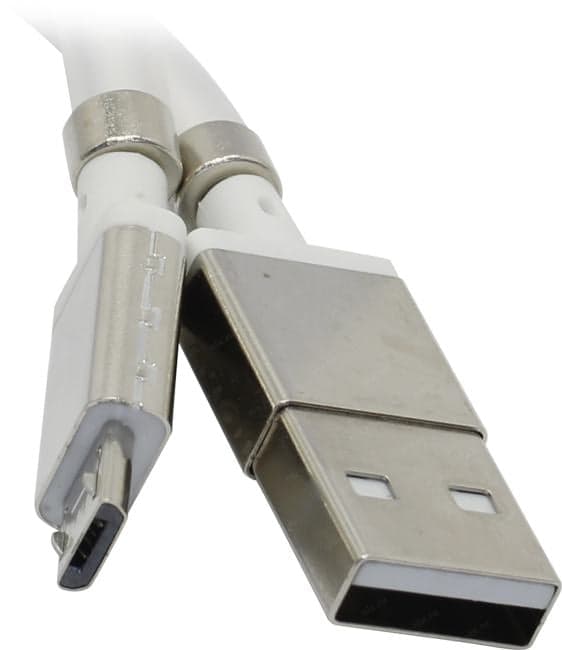 Hoco <U91 micro-B 1M White> Кабель USB 2.0 AM-->micro-B 1м