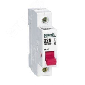 Рубильник DEKraft 17002DEK ВН-102 1Р 32А