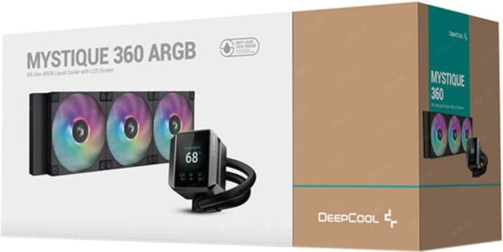 Deepcool <R-LX750-BKADSNC-G-1> MYSTIQUE 360 ARGB вод.охл(4пин,115x/1200/1700/AM4/AM5,38.71дБ,600-2400об/мин)