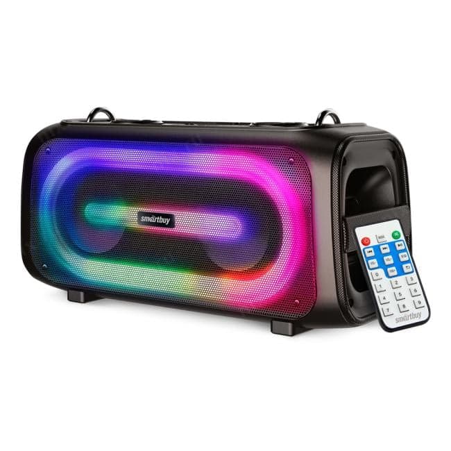 Колонка SmartBuy AGILITY <SBS-5530> (28W, Bluetooth, USB, microSD, FM, Li-Ion, ПДУ)