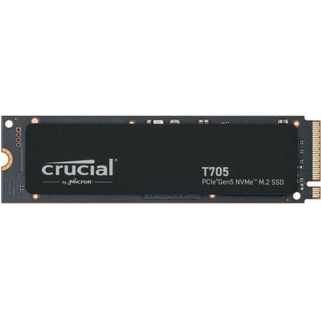 CT4000T705SSD3 SSD Crucial T705 4TB PCIe Gen5 NVMe M.2 SSD