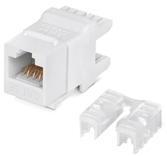 Cabeus <KJ-RJ45-Cat.5e-180> Вставка Keystone RJ-45, кат. 5e <7960c>
