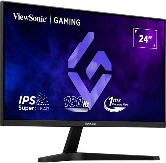VX24G1-HD Монитор ViewSonic 23.8" черный IPS LED 16:9 HDMI матовая 300cd 178гр/178гр 1920x1080 180Hz G-Sync DP FHD 2.7
