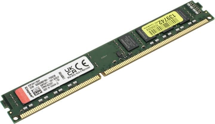 Kingston ValueRAM <KVR16N11/8(WP)> DDR3 DIMM 8Gb <PC3-12800> CL11