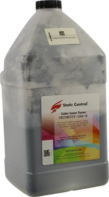 Тонер Static Control OKIUNIV3-1KG-K для Oki 1000 г