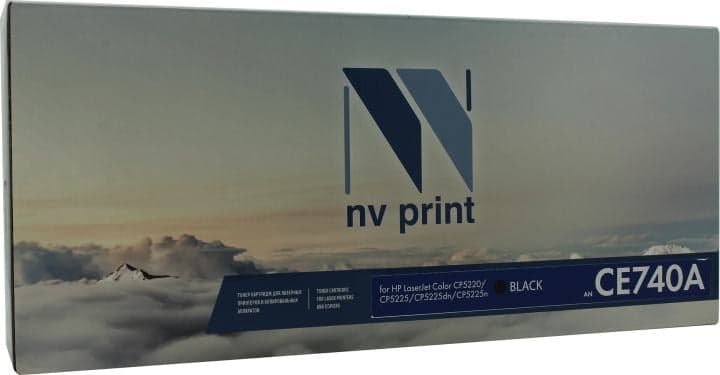 Картридж NV-Print аналог CE740A Black для HP Color LaserJet CP5220/1/3/5/79