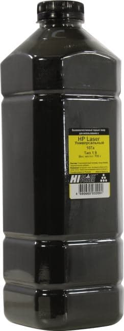 Тонер Hi-Black Универсальный для HP Laser 107а, Тип 1.9, Bk, 700 г, канистра