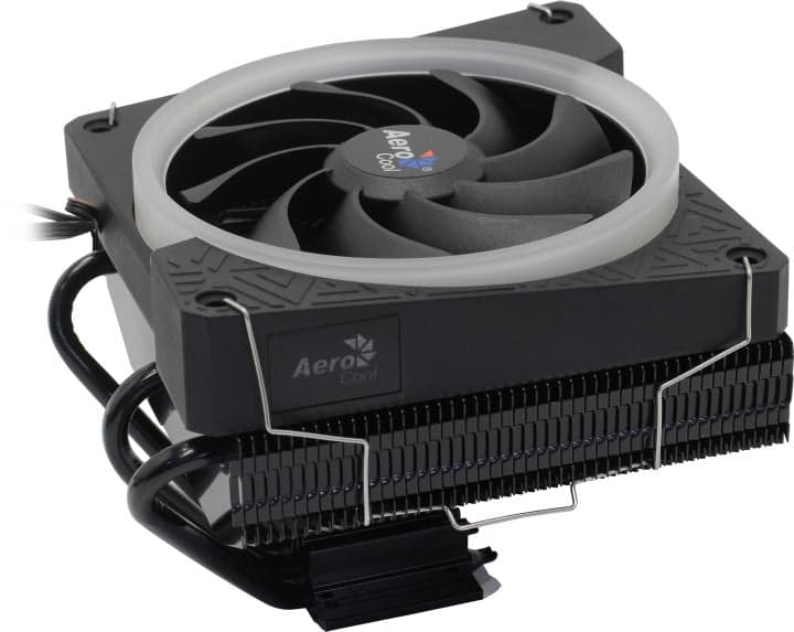 Aerocool Cylon 3H ARGB PWM 4P (4пин, 775/1155/1200/AM4-FM1, 13.3-24.3дБ, 600-1800об/мин, Al+тепл.трубки)