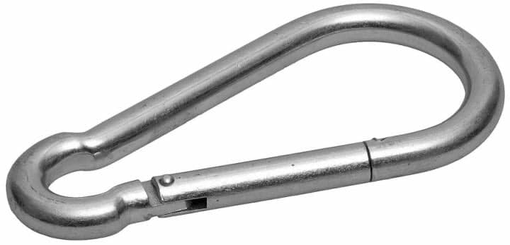 Зубр <4-304545-09> Карабин DIN 5299С, 9мм, 20 шт, оцинкованный, ЗУБР
