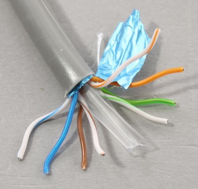 Кабель FTP 4 пары кат.6 <бухта 100м> 5bites <FS6575-100A>