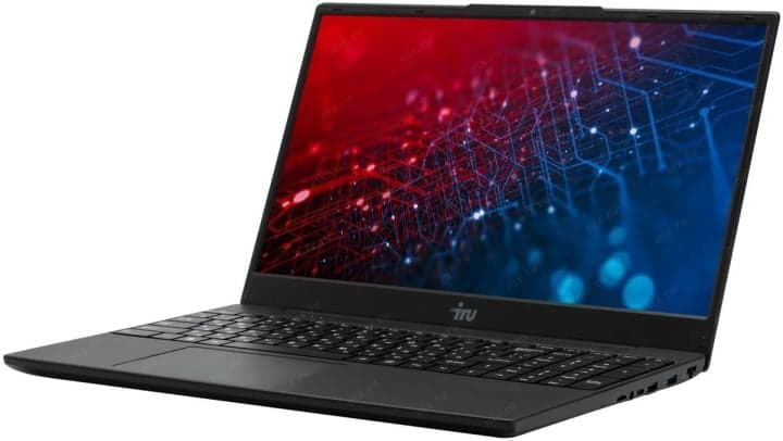 Ноутбук IRU Tactio 15ALG i3 1215U 8Gb SSD256Gb 15.6" Free DOS black