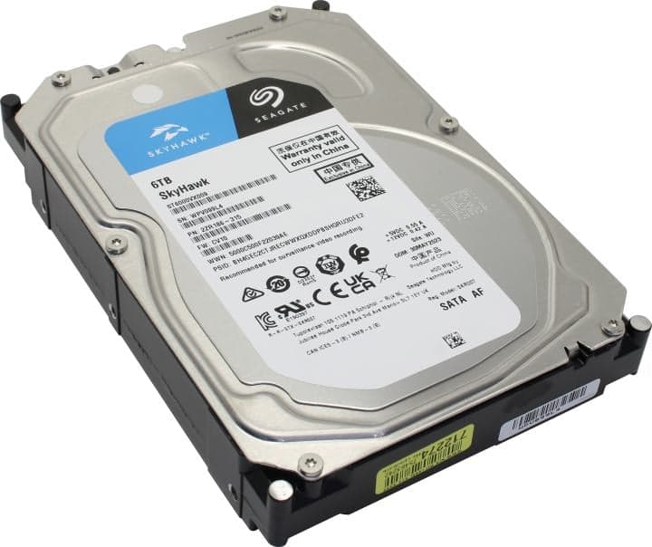 HDD 6 Tb SATA 6Gb/s Seagate SkyHawk Surveillance <ST6000VX009> 3.5" 256Mb