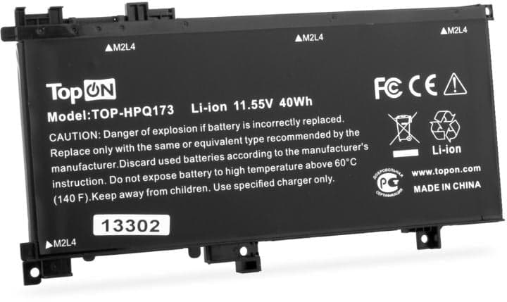 TopON TOP-HPQ173 Аккумулятор для ноутбука HP TPN-Q173. 11.55V 3500mAh. PN: TE03-3S1P