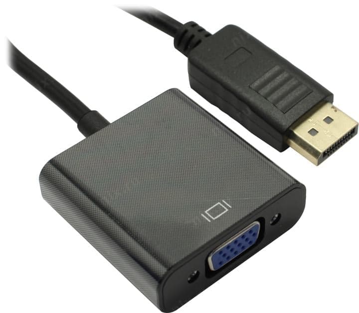Espada <EPortM-VGA F20> Кабель-адаптер DisplayPort (M)--> VGA(15F)
