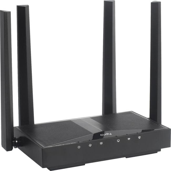 CUDY <WR3600> BE3600 Dual Band Wi-Fi 7 Router (4UTP 1000Mbps, 1WAN, 802.11b/g/n/ac/ax)