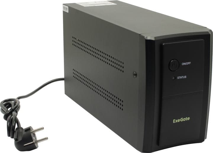 UPS 1000VA Exegate Power Back <UNB-1000> <212518> защита телефонной линии/RJ45, USB