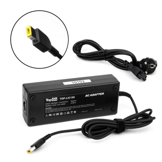 TopON TOP-LIC150 <103159> блок питания для ноутбуков Lenovo (19.5V, 7.7A, 150W)
