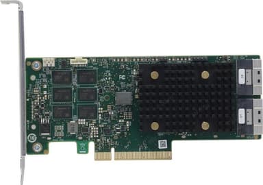 LSI/Broadcom MegaRAID 9560-16i <05-50077-00> 4-port NVME/16portSATA/SAS 12Gb/s RAID 0/1/10/5/6/50/60, Cache 8Gb