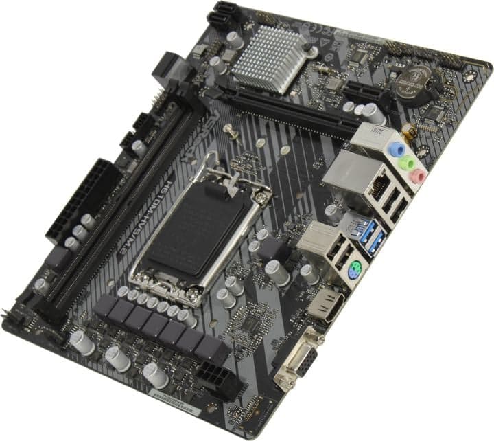 ASRock H610M-HVS/M.2 R2.0 (RTL) LGA1700 <H610> PCI-E Dsub+HDMI GbLAN SATA MicroATX 2DDR4